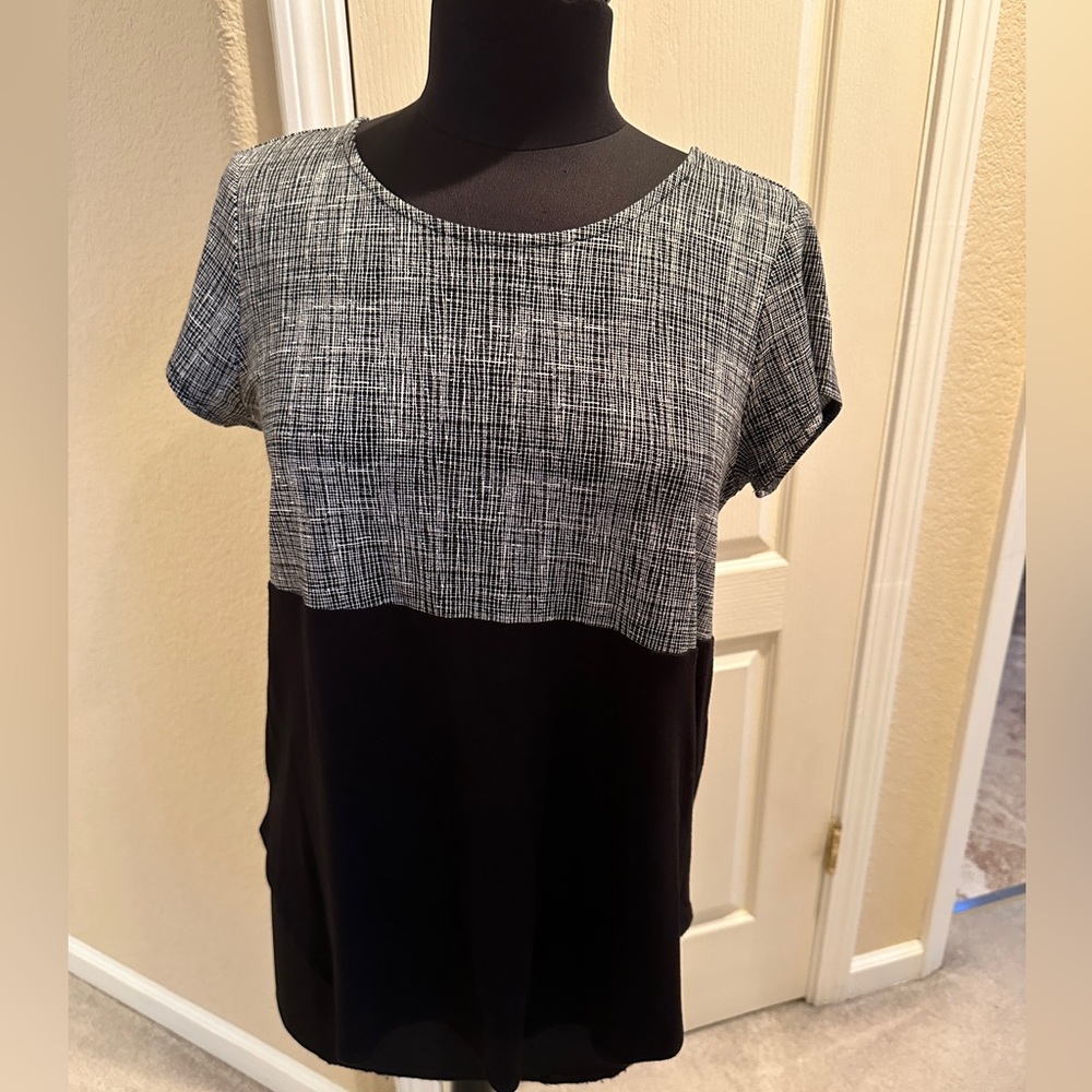Alfani Shirt black and grey